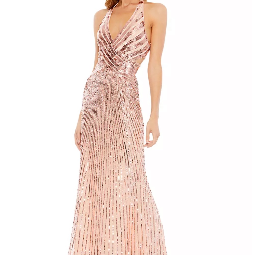 Rose Gold Prom Dress